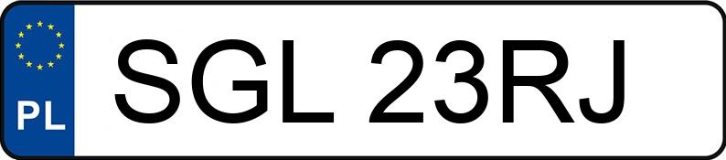 Numer rejestracyjny SGL 23RJ posiada FIAT PANDA - SGL23RJ Numer rejestracyjny SGL 23RJ posiada FIAT PANDA - SGL23RJ