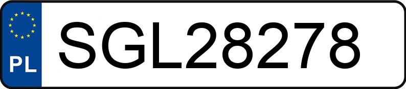 Numer rejestracyjny SGL28278 posiada BMW 523i Kat. MR`95 E39 523i Kat. MR`95 E39