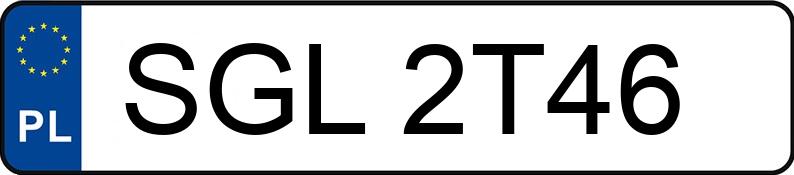 Numer rejestracyjny SGL 2T46 posiada FIAT PUNTO - SGL2T46