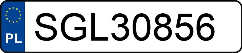 Numer rejestracyjny SGL 30856 posiada SKODA FABIA - SGL30856