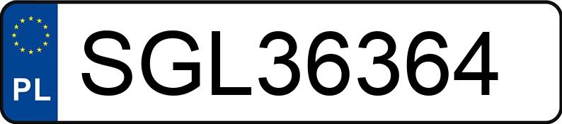 Numer rejestracyjny SGL 36364 posiada BMW M4 - SGL36364