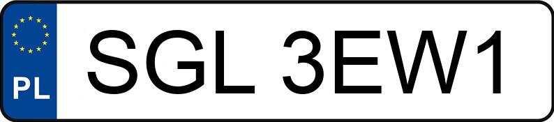 Numer rejestracyjny SGL 3EW1 posiada OPEL Astra III 1.6 MR`04 E4 Cosmo Easytronic - SGL3EW1 Numer rejestracyjny SGL 3EW1 posiada OPEL Astra III 1.6 MR`04 E4 Cosmo Easytronic - SGL3EW1