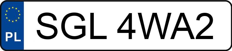 Numer rejestracyjny SGL 4WA2 posiada PEUGEOT 5008 MR`14 E5 Active 155 - SGL4WA2 Numer rejestracyjny SGL 4WA2 posiada PEUGEOT 5008 MR`14 E5 Active 155 - SGL4WA2