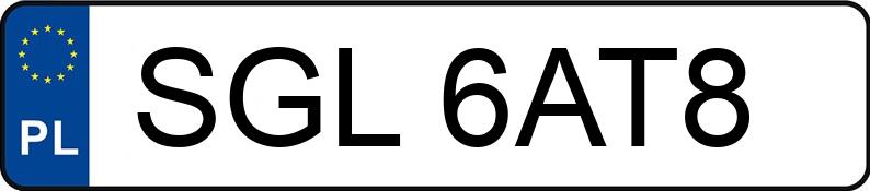 Numer rejestracyjny SGL 6AT8 posiada FORD Mondeo 1.8i MR`01 E3 Trend - SGL6AT8 Numer rejestracyjny SGL 6AT8 posiada FORD Mondeo 1.8i MR`01 E3 Trend - SGL6AT8