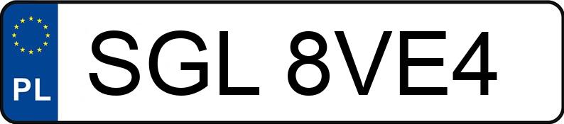 Numer rejestracyjny SGL 8VE4 posiada OPEL CORSA - SGL8VE4 Numer rejestracyjny SGL 8VE4 posiada OPEL CORSA - SGL8VE4