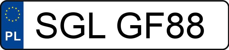 Numer rejestracyjny SGL GF88 posiada BMW M 3 Cabrio 3.2 Kat. E36 M 3 Cabrio 3.2 Kat. E36 - SGLGF88