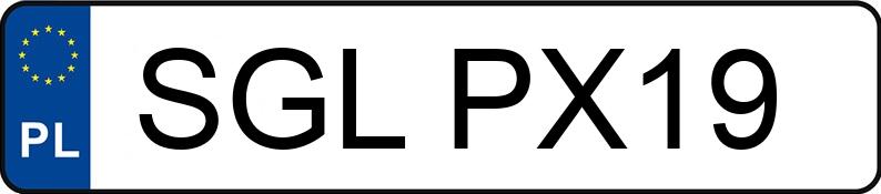 Numer rejestracyjny SGL PX19 posiada ABL-BOECKMANN - SGLPX19 Numer rejestracyjny SGL PX19 posiada ABL-BOECKMANN - SGLPX19