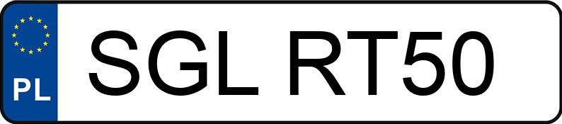 Numer rejestracyjny SGL RT50 posiada KIA CEE D - SGLRT50