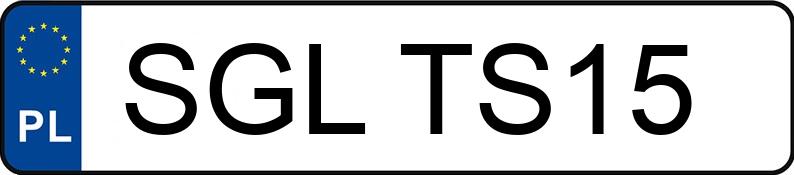 Numer rejestracyjny SGL TS15 posiada RENAULT CAPTUR - SGLTS15