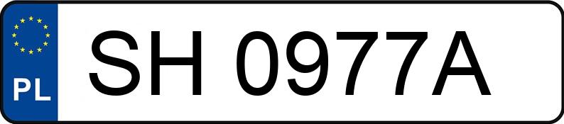 Numer rejestracyjny SH 0977A posiada TOYOTA PREVIA - SH0977A