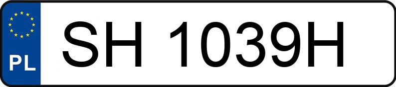 Numer rejestracyjny SH 1039H posiada HYUNDAI Tucson 2.0 CRD MR`06 E4 Style - SH1039H