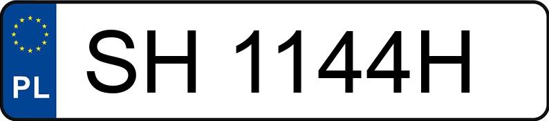 Numer rejestracyjny SH 1144H posiada VOLVO V60 - SH1144H Numer rejestracyjny SH 1144H posiada VOLVO V60 - SH1144H