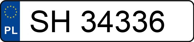 Numer rejestracyjny SH 34336 posiada TOYOTA YARIS - SH34336 Numer rejestracyjny SH 34336 posiada TOYOTA YARIS - SH34336