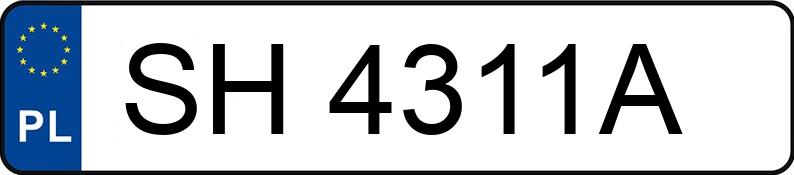 Numer rejestracyjny SH 4311A posiada KIA Cee d 1.4 MR`07 E4 Comfort - SH4311A Numer rejestracyjny SH 4311A posiada KIA Cee d 1.4 MR`07 E4 Comfort - SH4311A