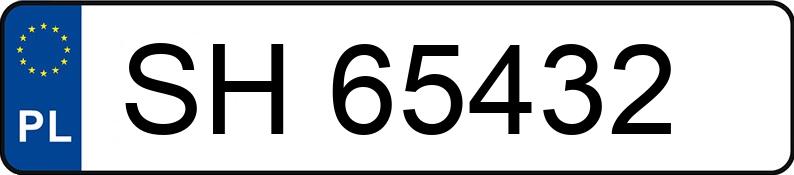 Numer rejestracyjny SH 65432 posiada SKODA SUPERB - SH65432 Numer rejestracyjny SH 65432 posiada SKODA SUPERB - SH65432