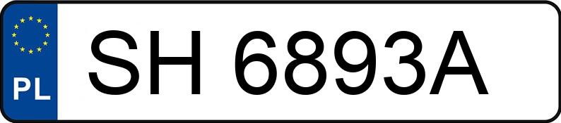 Numer rejestracyjny SH 6893A posiada IVECO DAILY 29 L13 - SH6893A