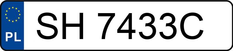 Numer rejestracyjny SH 7433C posiada VOLKSWAGEN TOURAN - SH7433C