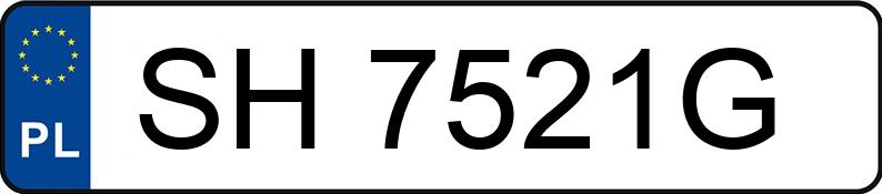 Numer rejestracyjny SH 7521G posiada VOLVO V40 - SH7521G