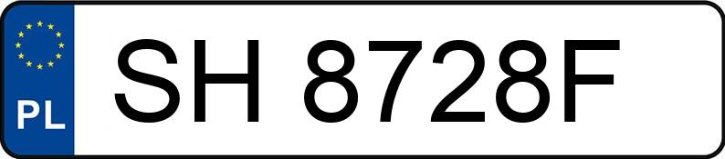 Numer rejestracyjny SH 8728F posiada DODGE CALIBER - SH8728F