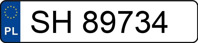 Numer rejestracyjny SH 89734 posiada FIAT PUNTO - SH89734