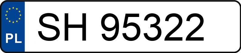 Numer rejestracyjny SH 95322 posiada OPEL ASTRA - SH95322