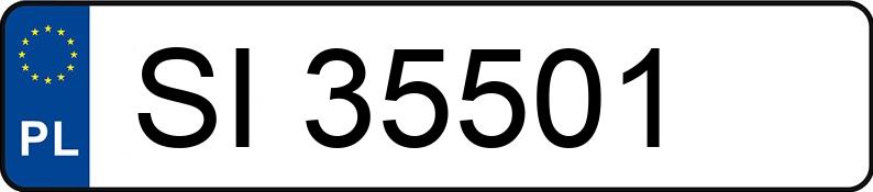 Numer rejestracyjny SI 35501 posiada PEUGEOT 106 1.1KAT - SI35501