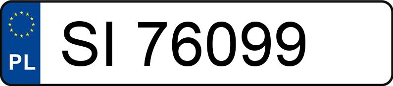 Numer rejestracyjny SI 76099 posiada OPEL ASTRA H - SI76099