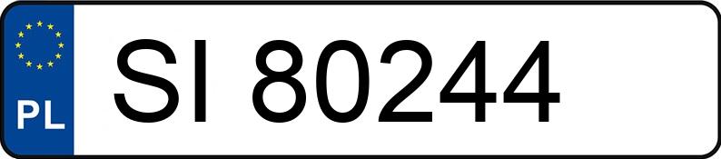 Numer rejestracyjny SI 80244 posiada SKODA SCALA - SI80244