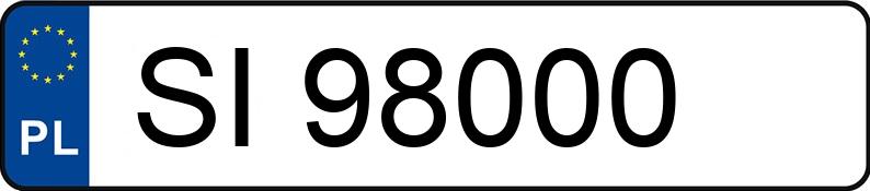 Numer rejestracyjny SI 98000 posiada KIA XCEED - SI98000