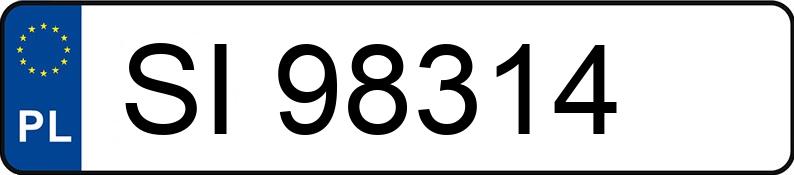 Numer rejestracyjny SI 98314 posiada SAAB 9-3 - SI98314