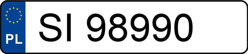 Numer rejestracyjny SI 98990 posiada VOLKSWAGEN T-ROC - SI98990 Numer rejestracyjny SI 98990 posiada VOLKSWAGEN T-ROC - SI98990