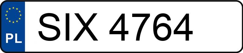 Numer rejestracyjny SIX 4764 posiada AUTOSAN D-55 8.7t D55/4.5 - SIX4764