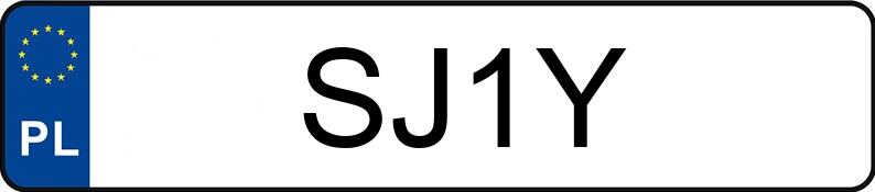 Numer rejestracyjny SJ 1Y posiada DODGE RAM - SJ1Y Numer rejestracyjny SJ 1Y posiada DODGE RAM - SJ1Y