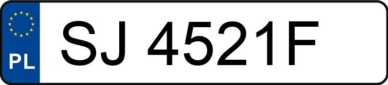 Numer rejestracyjny SJ 4521F posiada SKODA OCTAVIA - SJ4521F Numer rejestracyjny SJ 4521F posiada SKODA OCTAVIA - SJ4521F