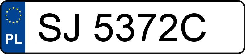 Numer rejestracyjny SJ 5372C posiada HONDA Civic 1.4i MR`95 iS - SJ5372C Numer rejestracyjny SJ 5372C posiada HONDA Civic 1.4i MR`95 iS - SJ5372C