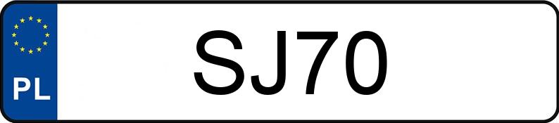 Numer rejestracyjny SJ 70 posiada DODGE Grand Caravan 3.6 Kat. MR`11 GT Aut. - SJ70