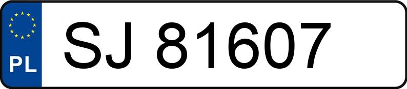 Numer rejestracyjny SJ 81607 posiada OPEL ZAFIRA - SJ81607 Numer rejestracyjny SJ 81607 posiada OPEL ZAFIRA - SJ81607