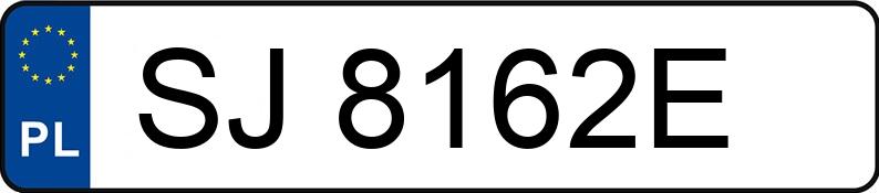 Numer rejestracyjny SJ 8162E posiada BMW 328i Touring Kat. MR`98 E46 Aut. - SJ8162E