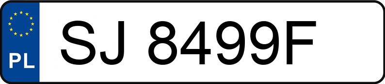 Numer rejestracyjny SJ 8499F posiada AUDI A4 - SJ8499F Numer rejestracyjny SJ 8499F posiada AUDI A4 - SJ8499F