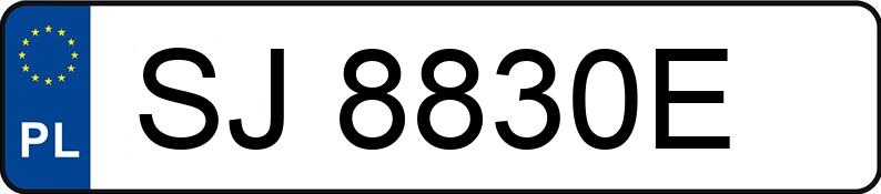 Numer rejestracyjny SJ 8830E posiada BMW 528I - SJ8830E Numer rejestracyjny SJ 8830E posiada BMW 528I - SJ8830E