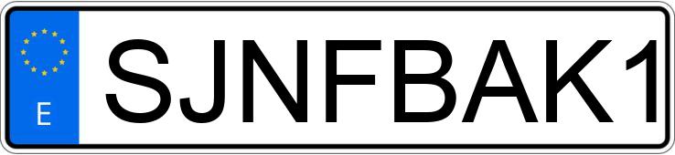 Numer rejestracyjny SJNFBAK12U3039996 posiada NISSAN MICRA