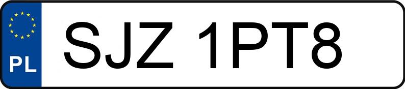 Numer rejestracyjny SJZ 1PT8 posiada SEAT LEON - SJZ1PT8