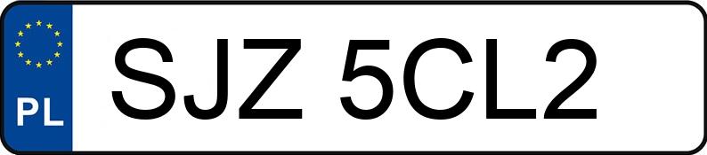 Numer rejestracyjny SJZ 5CL2 posiada TOYOTA CELICA - SJZ5CL2