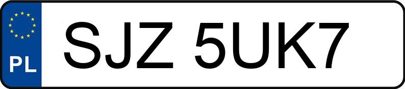 Numer rejestracyjny SJZ 5UK7 posiada BMW 318i Touring MR`06 E5 E91 318i Touring MR`06 E5 E91 - SJZ5UK7