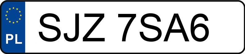 Numer rejestracyjny SJZ 7SA6 posiada HYUNDAI GENESIS - SJZ7SA6