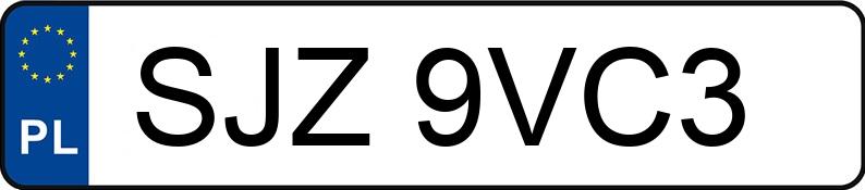 Numer rejestracyjny SJZ 9VC3 posiada AUDI A4 Quattro 1.8 Kat. MR`00 E3 8E T S line - SJZ9VC3