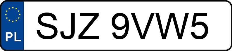 Numer rejestracyjny SJZ 9VW5 posiada BMW 530 - SJZ9VW5 Numer rejestracyjny SJZ 9VW5 posiada BMW 530 - SJZ9VW5