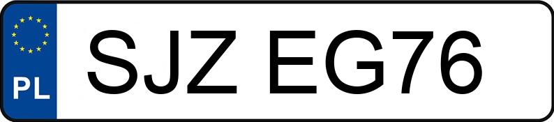 Numer rejestracyjny SJZ EG76 posiada PEUGEOT 508 - SJZEG76