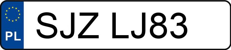 Numer rejestracyjny SJZ LJ83 posiada FORD Mondeo 1.5 EcoBoost MR`19 E6 Titanium - SJZLJ83 Numer rejestracyjny SJZ LJ83 posiada FORD Mondeo 1.5 EcoBoost MR`19 E6 Titanium - SJZLJ83