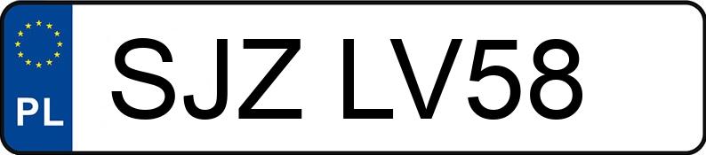Numer rejestracyjny SJZ LV58 posiada PEUGEOT 508 - SJZLV58 Numer rejestracyjny SJZ LV58 posiada PEUGEOT 508 - SJZLV58